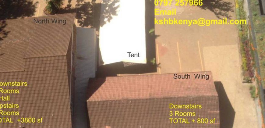 For Commercial Letting- Standalone House in Westlands