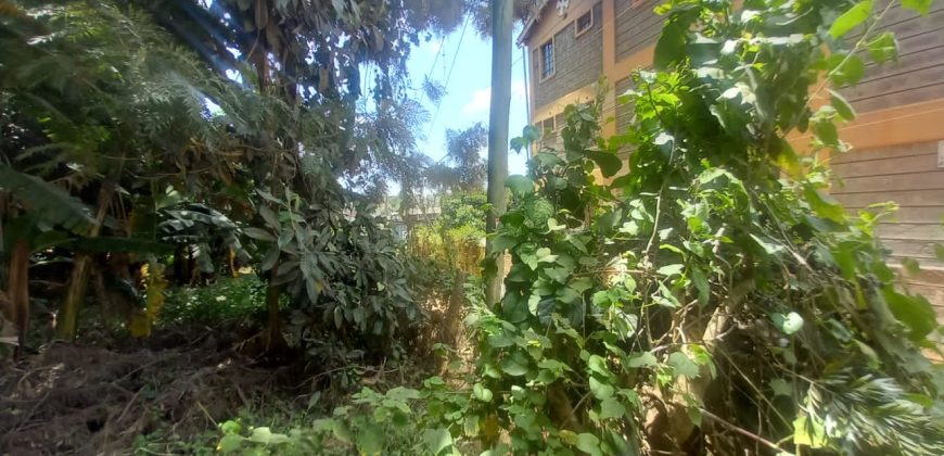 Prime Residential Three (3) Quarter Acre Plots Fronting 2 Roads for Sale in Kinoo- Kikuyu.