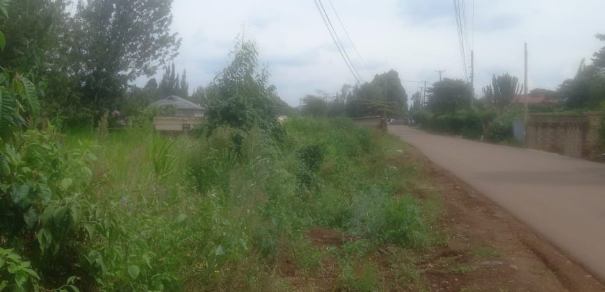 1/4 Acre Corner Plot Fronting the Main Road in Gikambura- Kikuyu for Sale 1/4 Acre Corner Plot Fronting the Main Road in Gikambura- Kikuyu for Sale