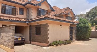 Modern Detached 5 Bedrooms + DSQ Town House in Lavington for Sale- Ksh.45M.